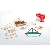 Konstruktorius Junior Geostix (su darbo kortelėmis)